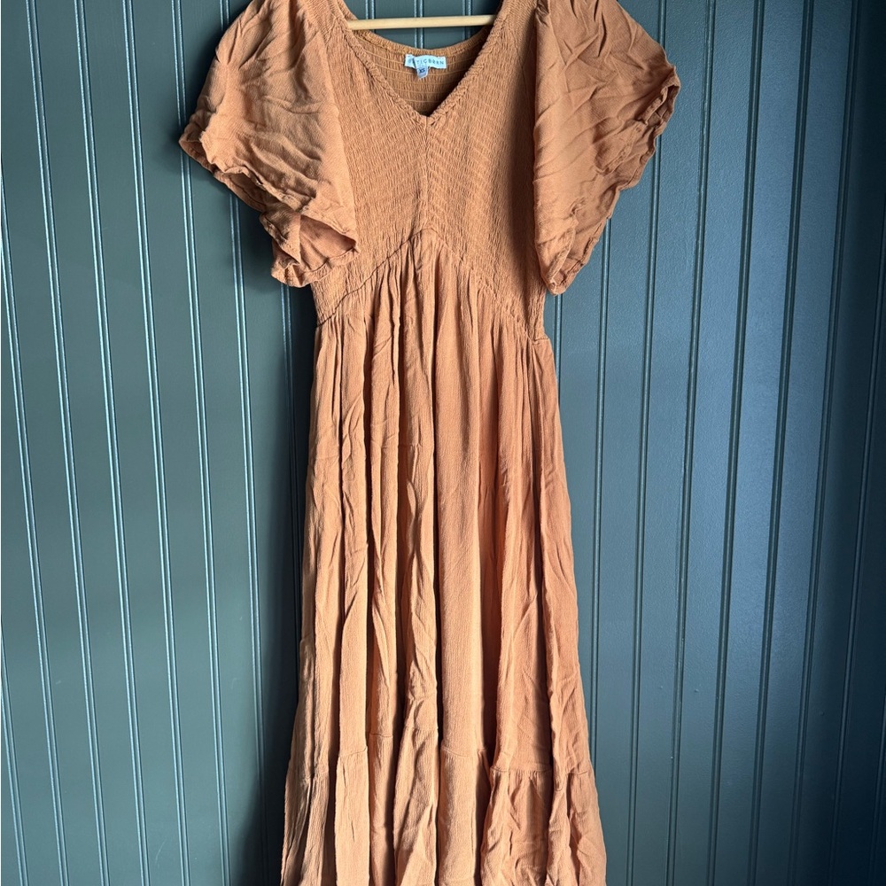 BalticBorn Rust Maxi Dress